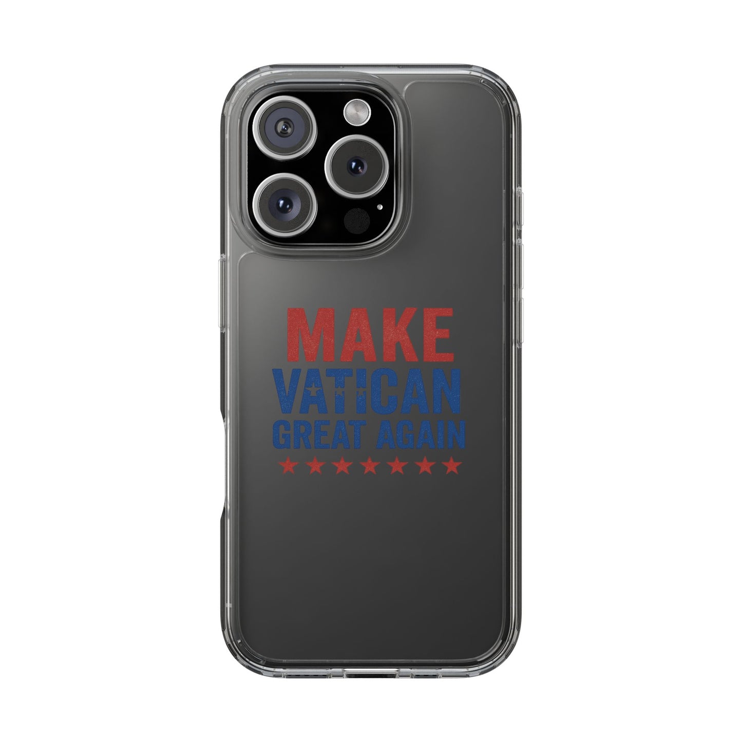 Transparent Phone Case - 'Make Vatican Great Again' Design
