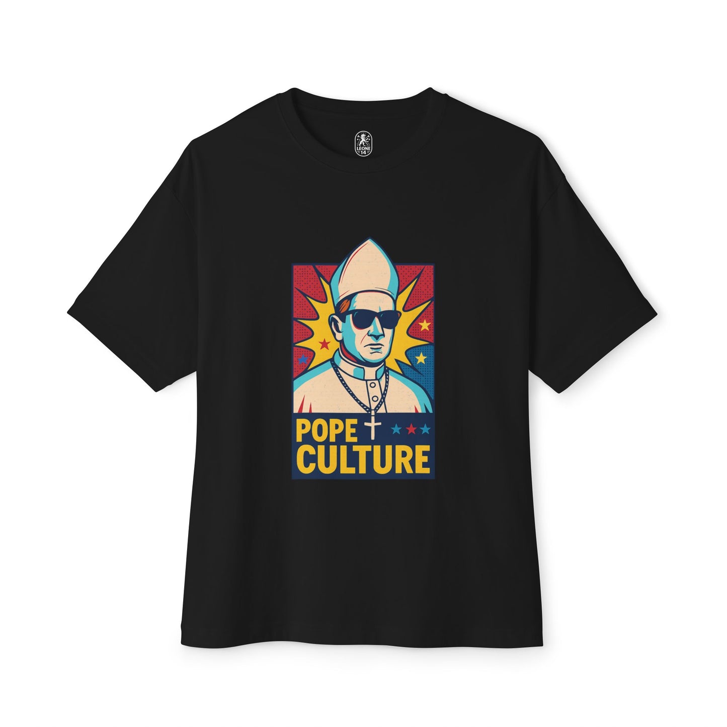 Pope Culture Unisex Oversized Boxy Tee - Bold Graphic Statement Shirt