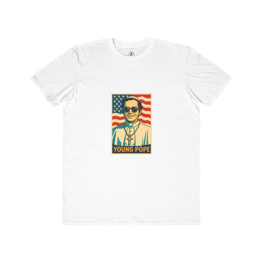 Young Pope 4 Men's Fashion Tee, Lightweight Casual Shirt, Inspirational Top, Gift for Him, Graphic T-Shirt