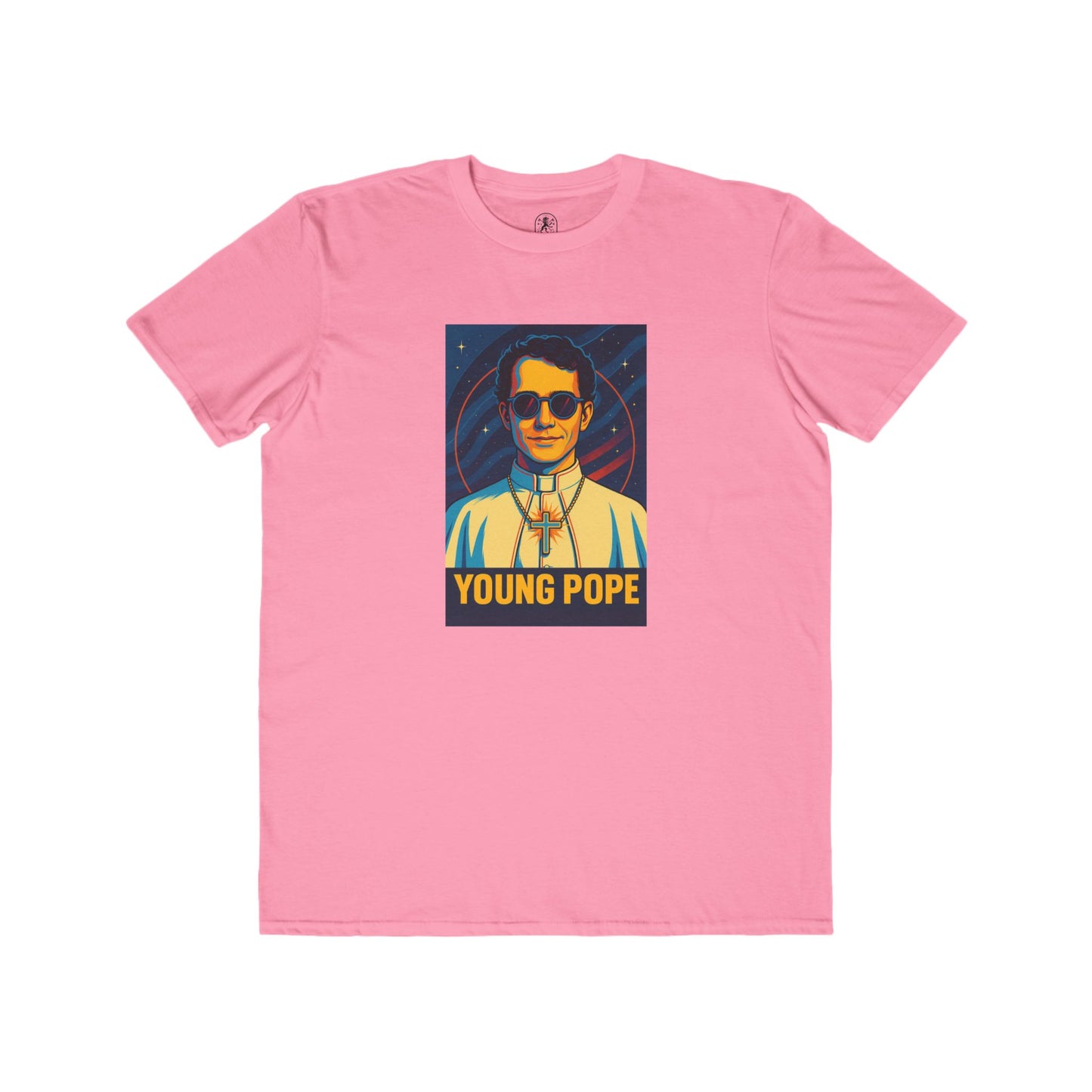 Young Pope 3 Men's Fashion Tee, Lightweight Casual Shirt, Inspirational Top, Gift for Him, Graphic T-Shirt