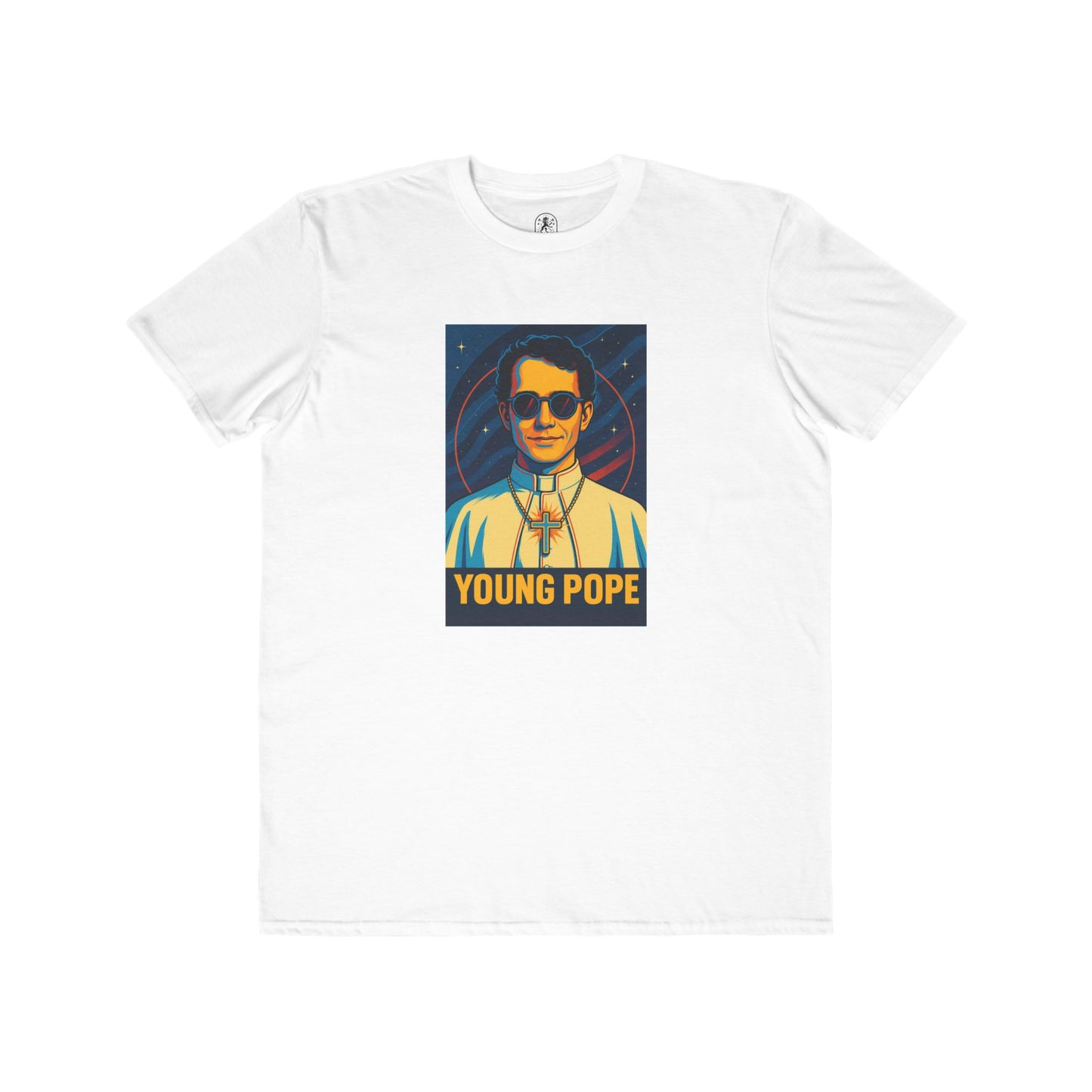 Young Pope 3 Men's Fashion Tee, Lightweight Casual Shirt, Inspirational Top, Gift for Him, Graphic T-Shirt