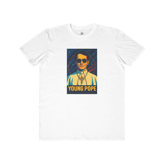 Young Pope 3 Men's Fashion Tee, Lightweight Casual Shirt, Inspirational Top, Gift for Him, Graphic T-Shirt