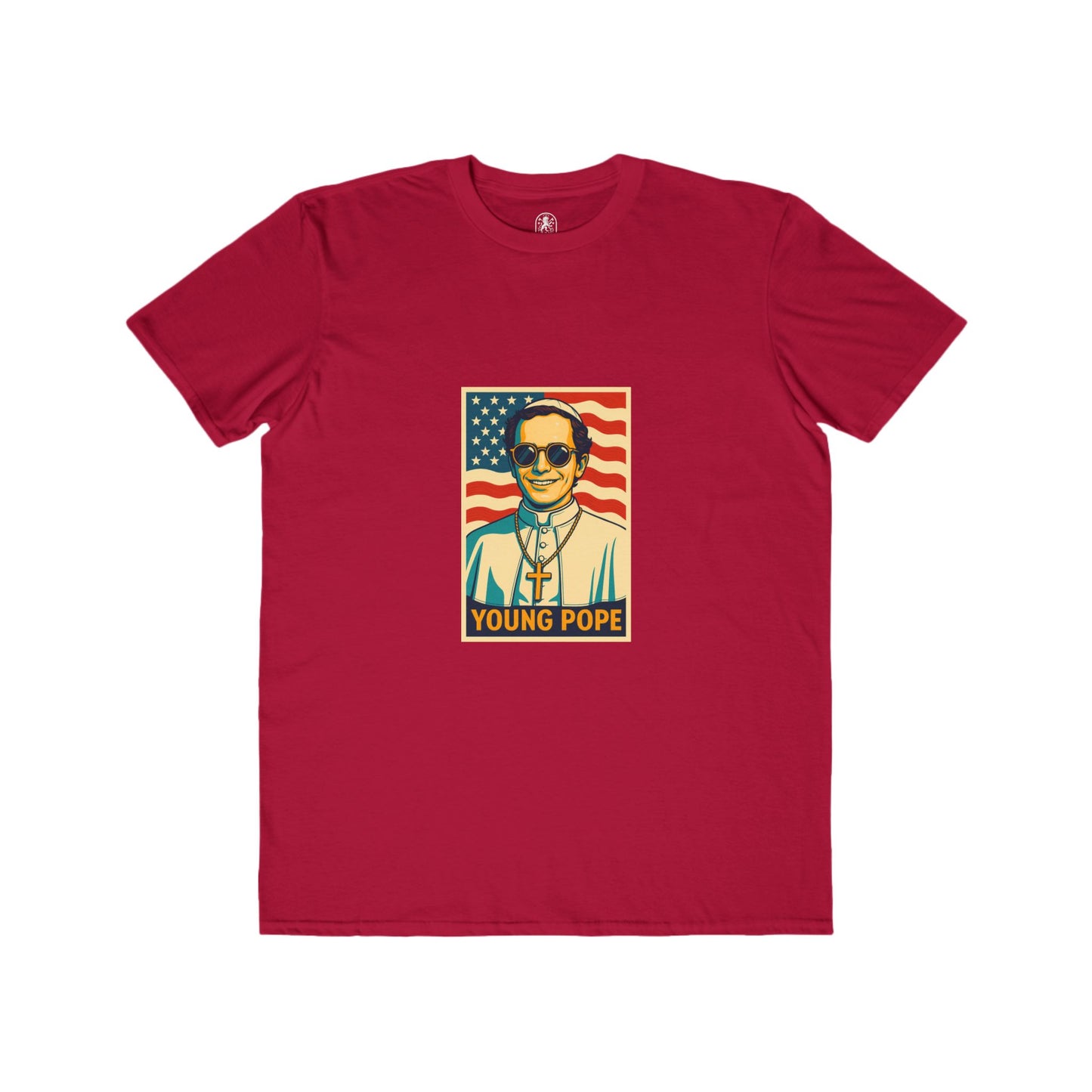 Young Pope 4 Men's Fashion Tee, Lightweight Casual Shirt, Inspirational Top, Gift for Him, Graphic T-Shirt
