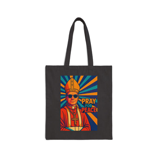 Cotton Canvas Tote Bag - Pray for Peace, Eco-Friendly Shopping Bag, Reusable Grocery Tote, Gift for Travelers, Art Lover's [...]