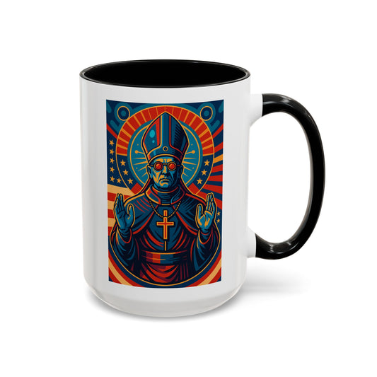 Power Pope Coffee Mug - Inspirational Ceramic Cup
