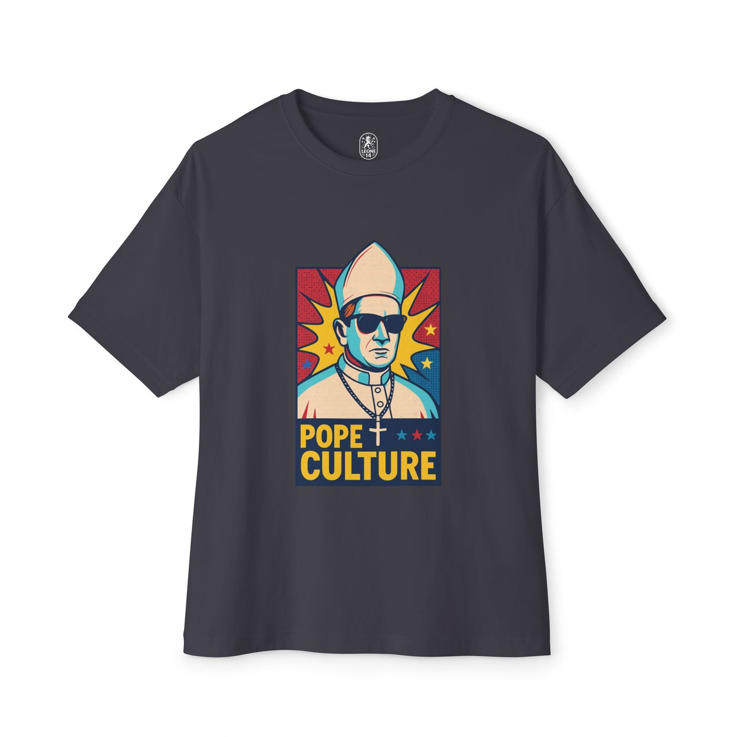 Pope Culture Unisex Oversized Boxy Tee - Bold Graphic Statement Shirt