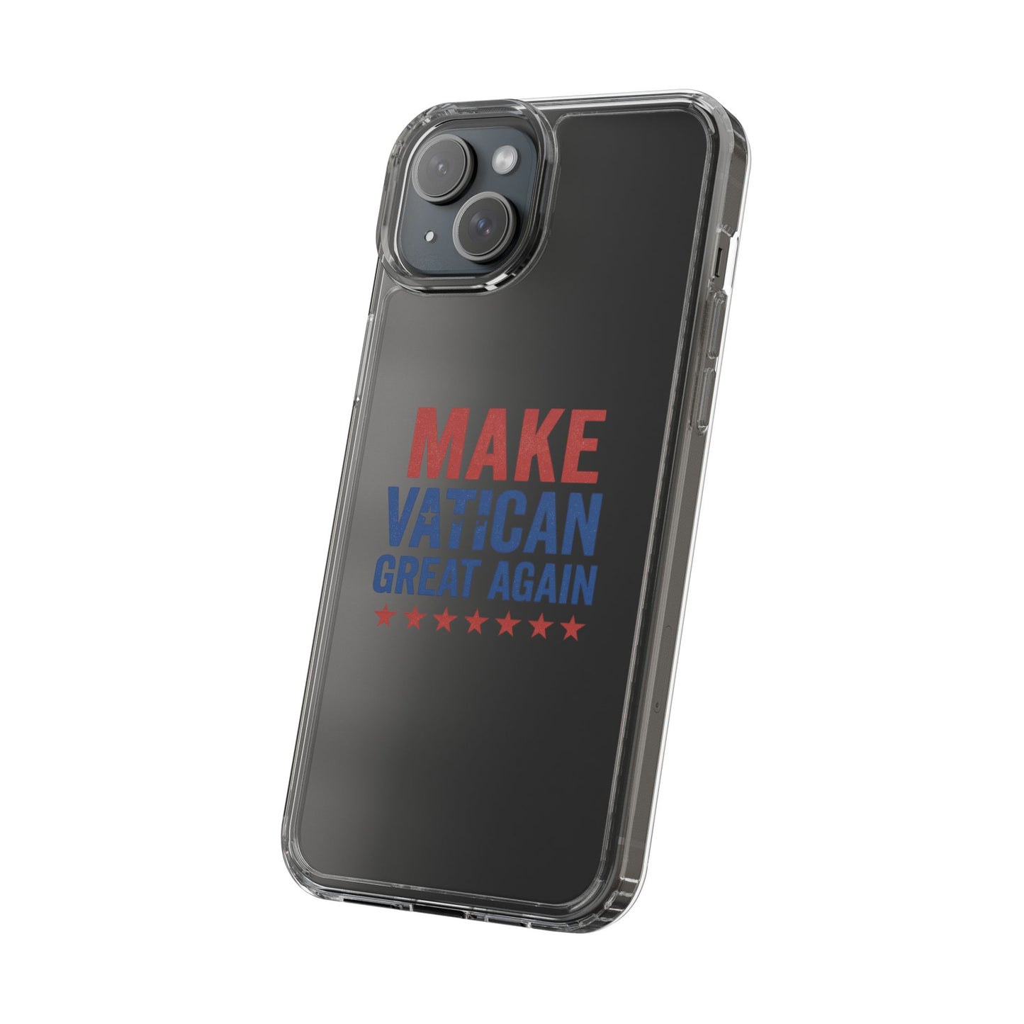 Transparent Phone Case - 'Make Vatican Great Again' Design