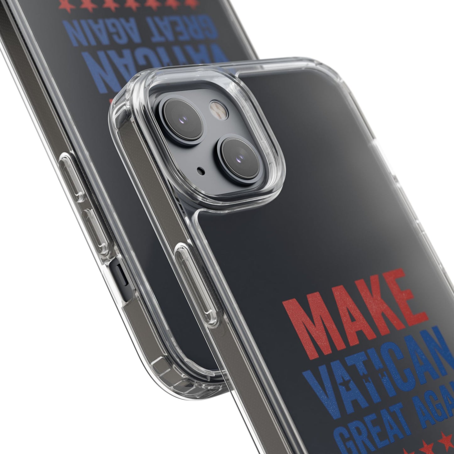 Transparent Phone Case - 'Make Vatican Great Again' Design