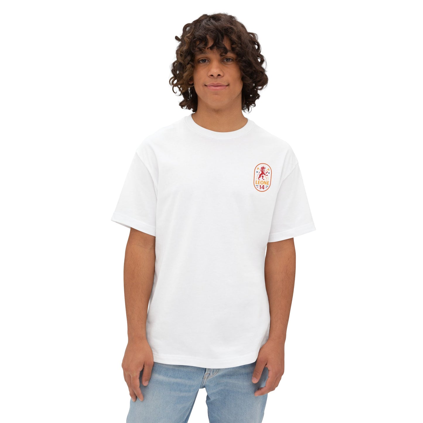 Unisex Oversized Boxy Tee - Pray Hard Graphic Tee for Faith and Fun