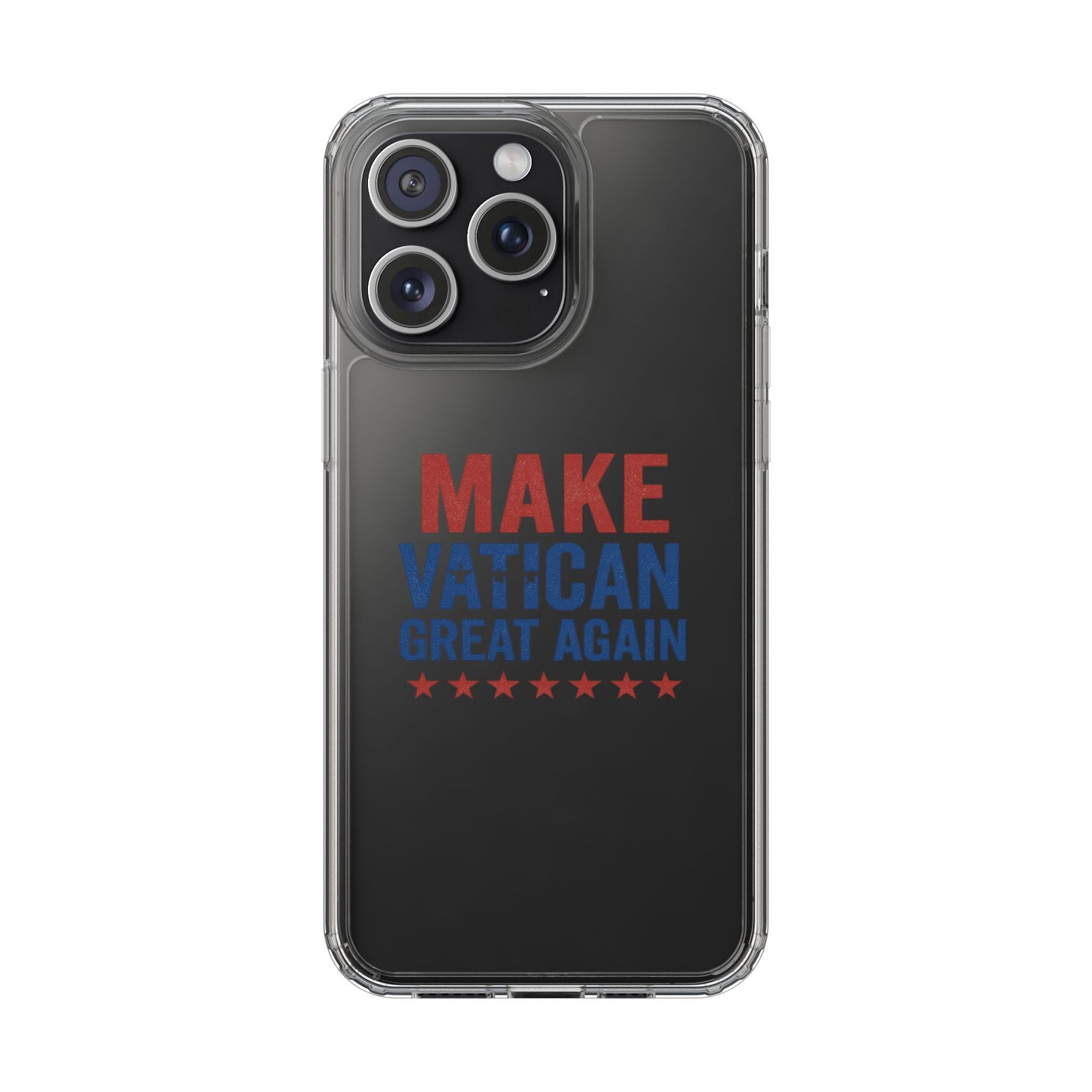Transparent Phone Case - 'Make Vatican Great Again' Design