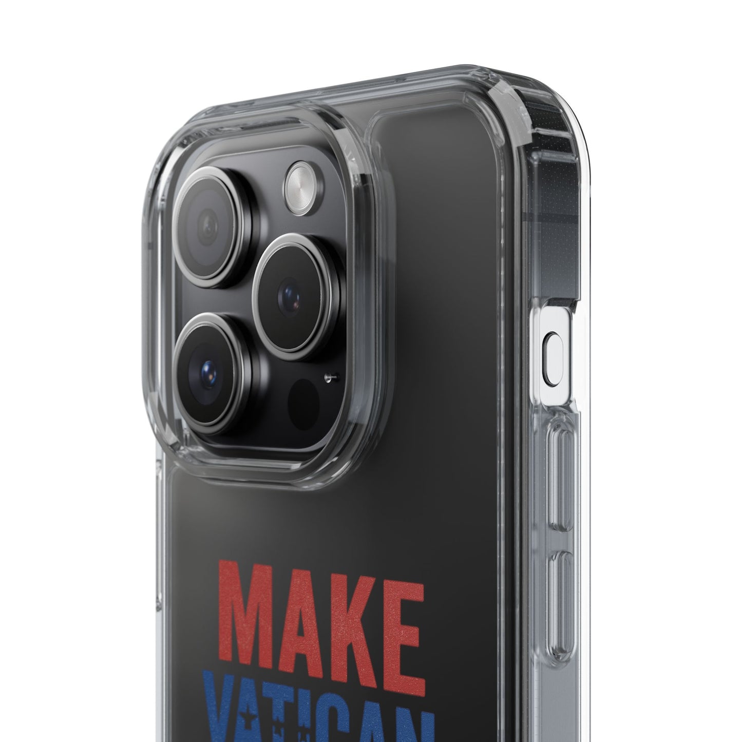 Transparent Phone Case - 'Make Vatican Great Again' Design