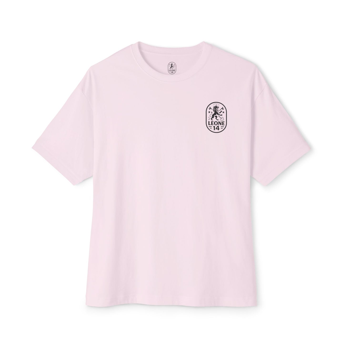 Unisex Oversized Boxy Tee - Pray Hard Graphic Tee for Faith and Fun