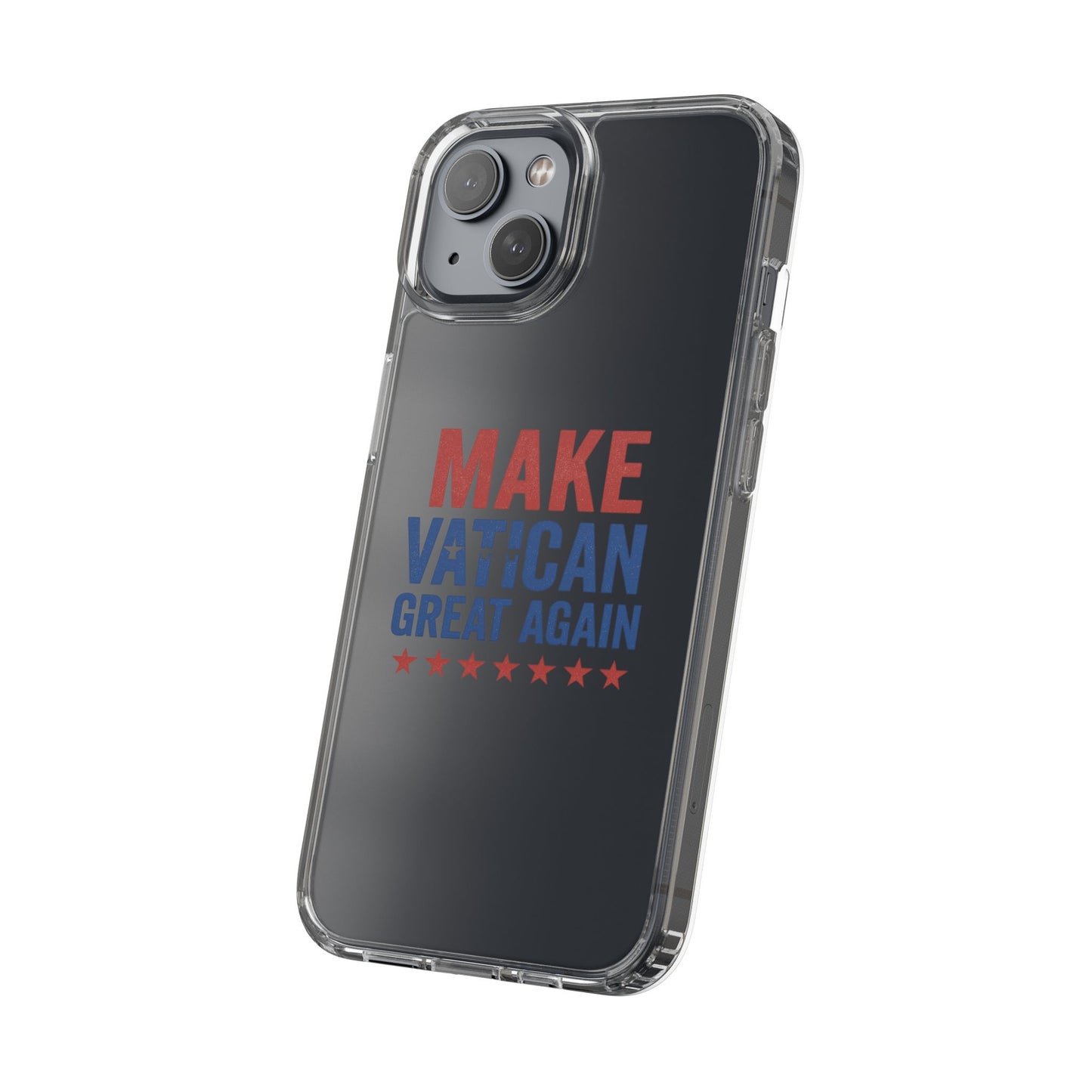 Transparent Phone Case - 'Make Vatican Great Again' Design