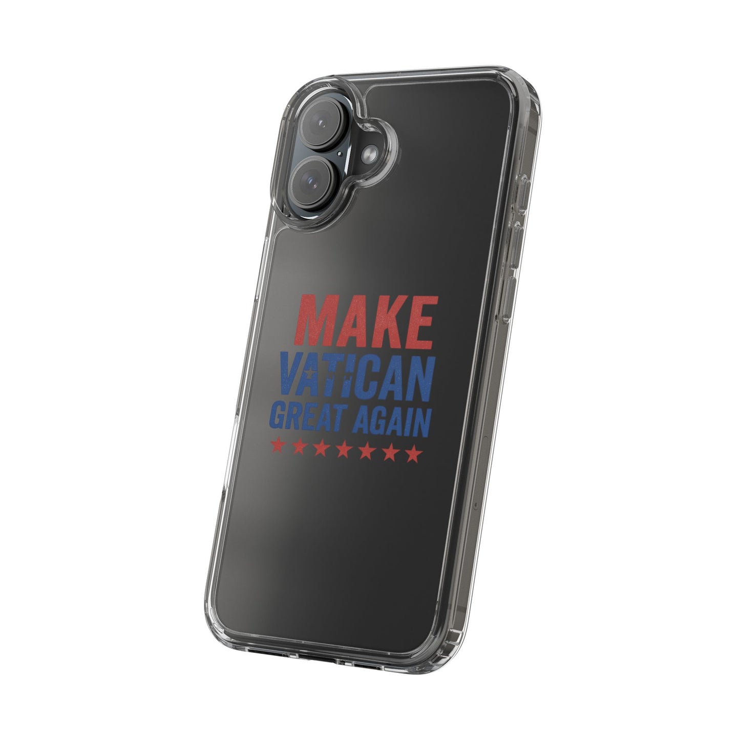 Transparent Phone Case - 'Make Vatican Great Again' Design