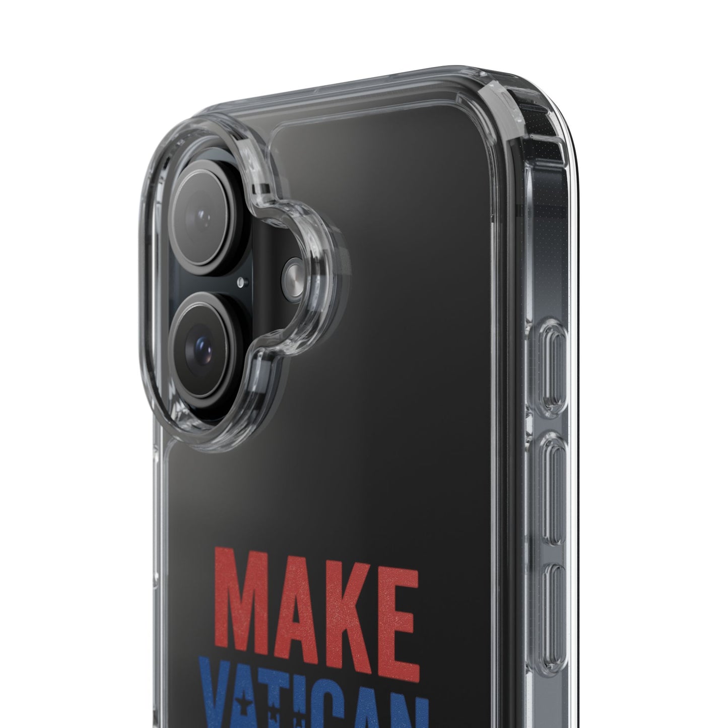 Transparent Phone Case - 'Make Vatican Great Again' Design