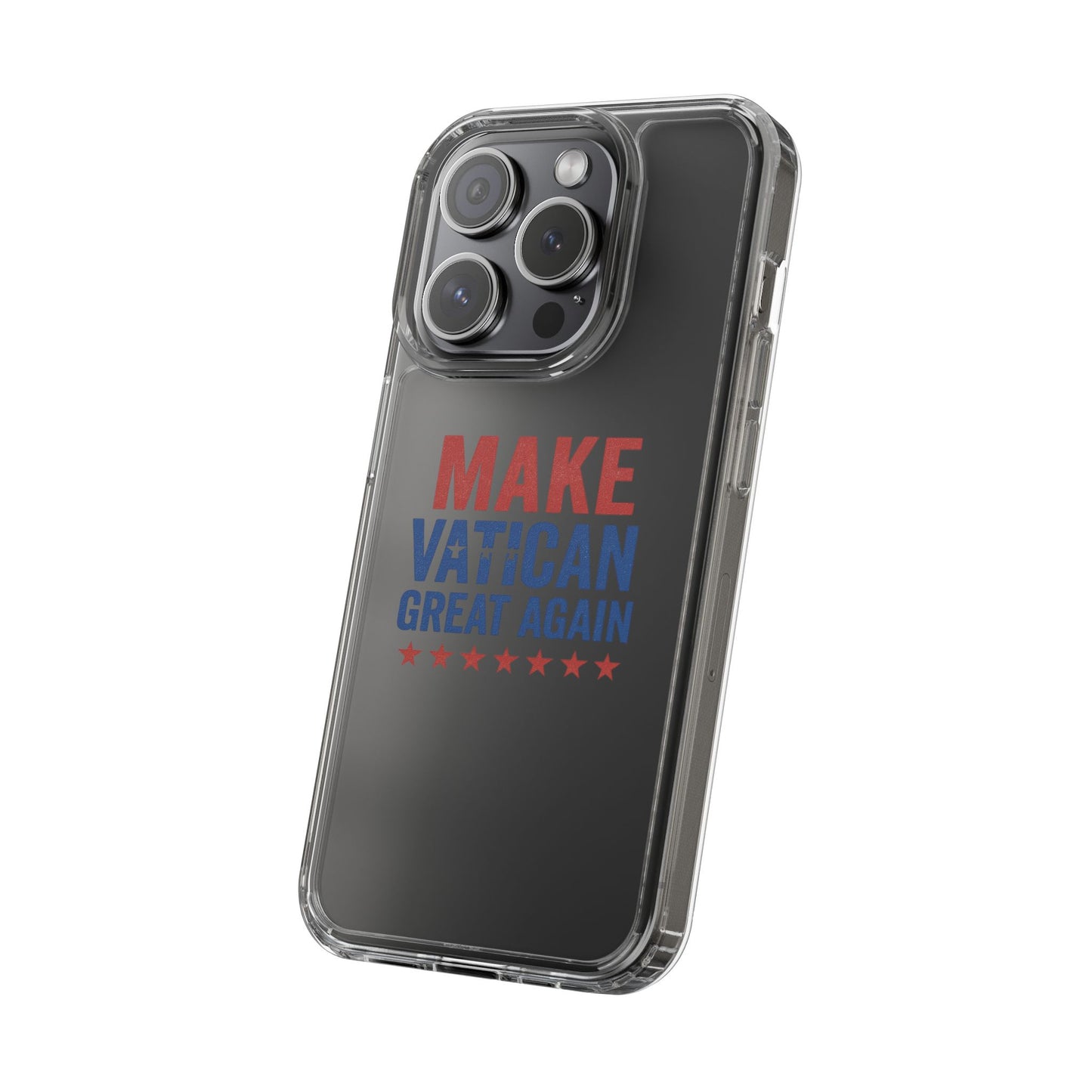 Transparent Phone Case - 'Make Vatican Great Again' Design
