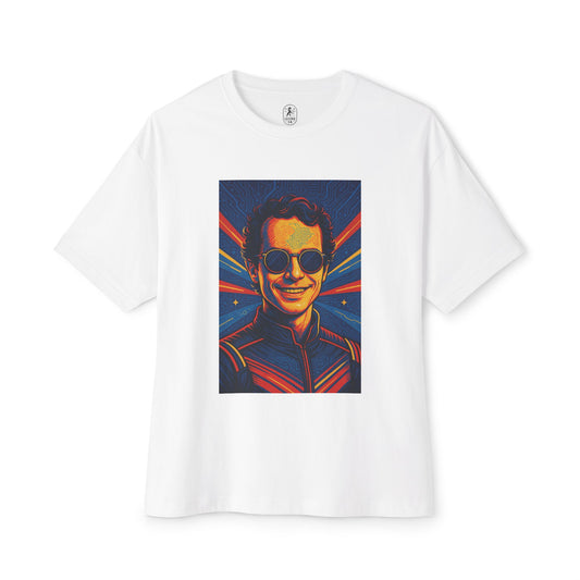 Young Pope Unisex Oversized Boxy Tee - Bold Graphic Statement Shirt