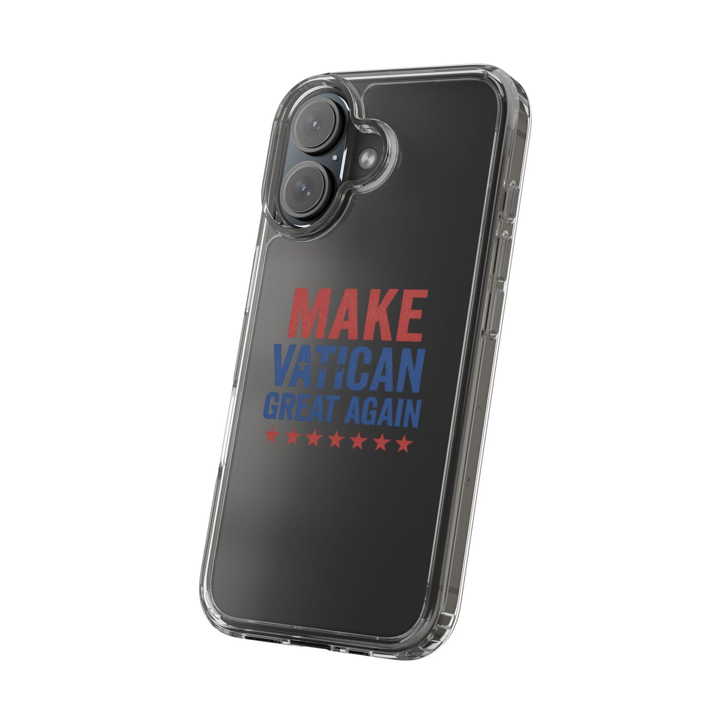 Transparent Phone Case - 'Make Vatican Great Again' Design