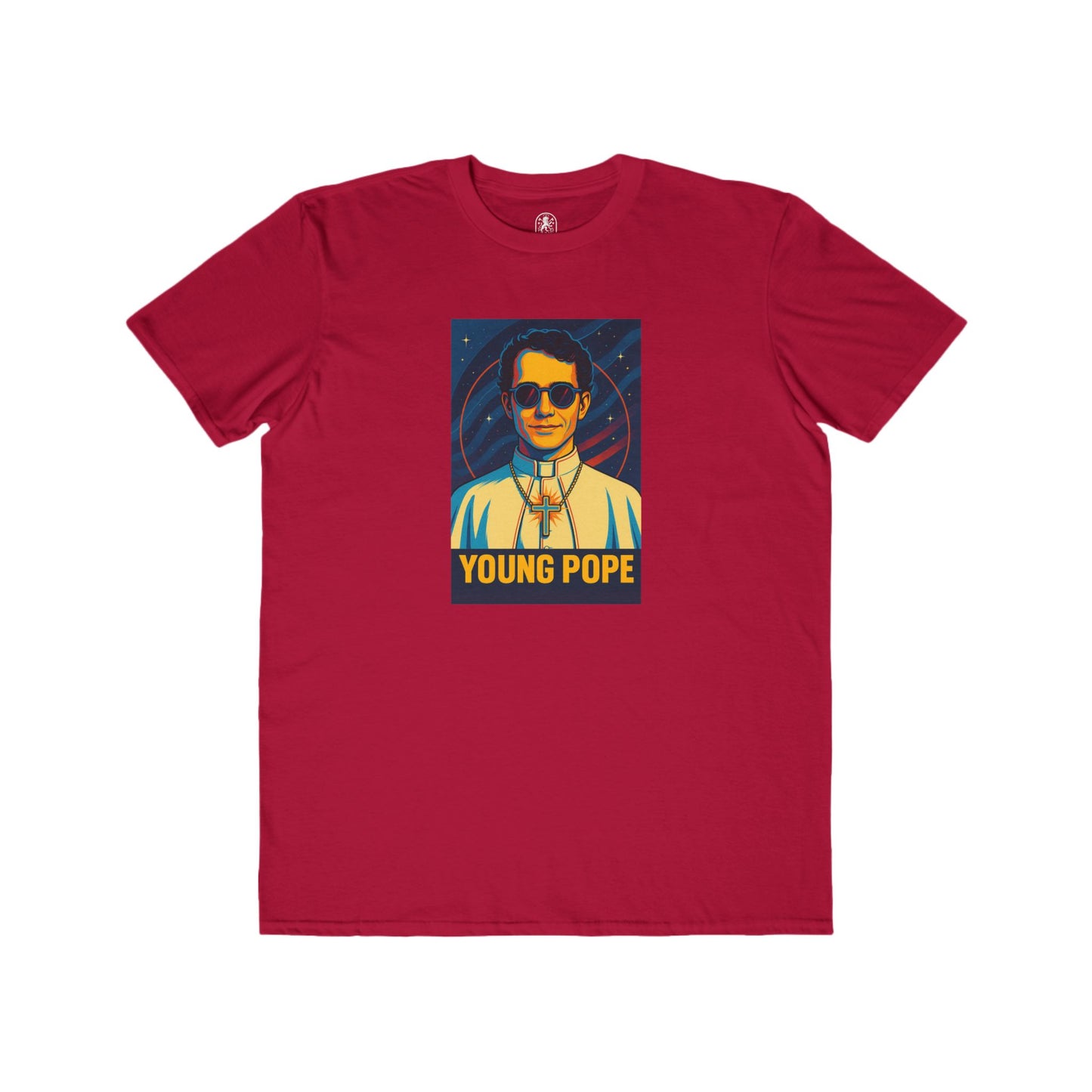 Young Pope 3 Men's Fashion Tee, Lightweight Casual Shirt, Inspirational Top, Gift for Him, Graphic T-Shirt