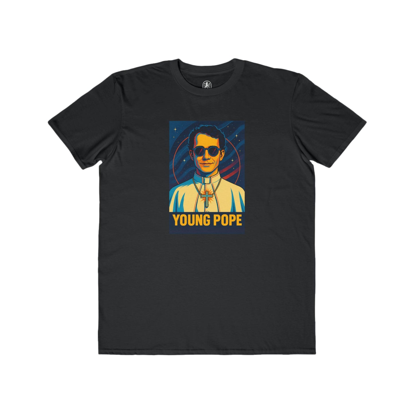 Young Pope 3 Men's Fashion Tee, Lightweight Casual Shirt, Inspirational Top, Gift for Him, Graphic T-Shirt