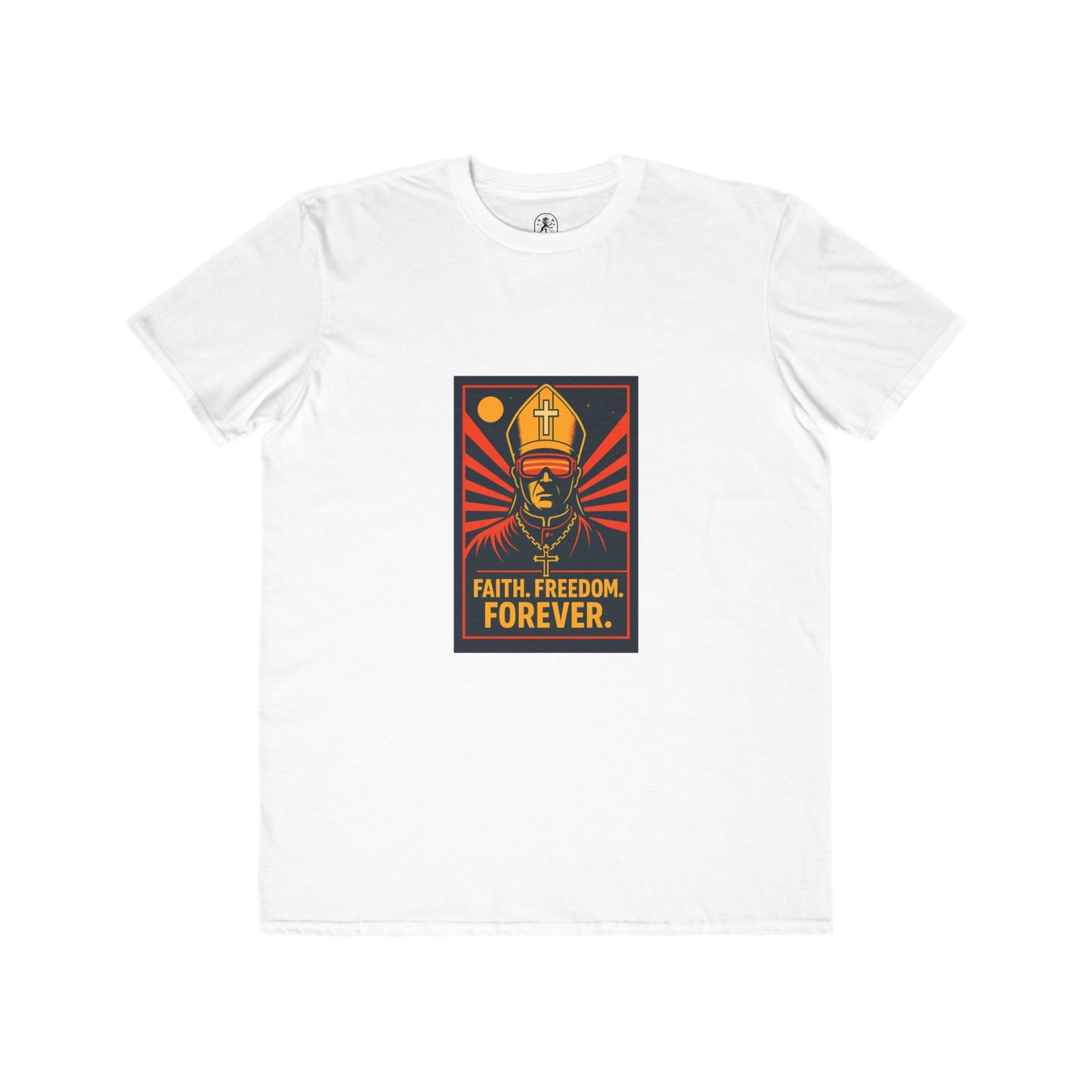 Faith Freedom Forever Men's Fashion Tee, Lightweight Casual Shirt, Inspirational Top, Gift for Him, Graphic T-Shirt