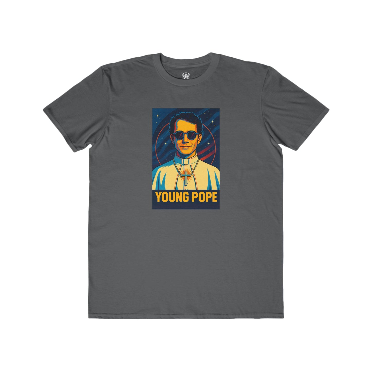 Young Pope 3 Men's Fashion Tee, Lightweight Casual Shirt, Inspirational Top, Gift for Him, Graphic T-Shirt