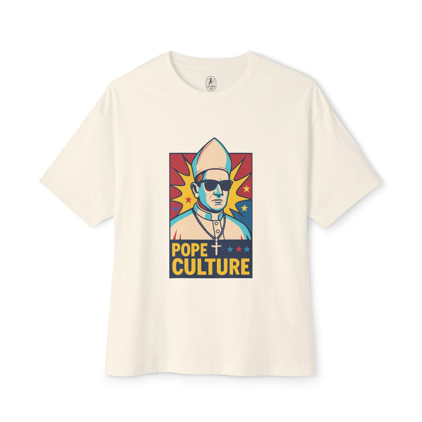 Pope Culture Unisex Oversized Boxy Tee - Bold Graphic Statement Shirt