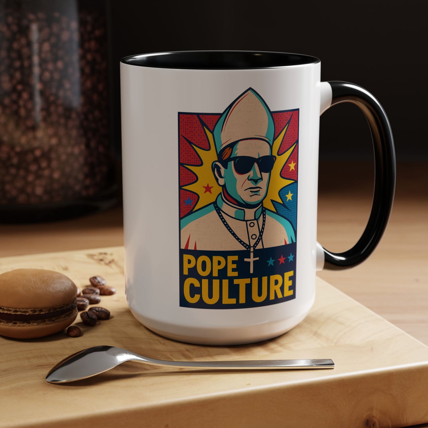 Pope Culture Coffee Mug - Inspirational Ceramic Cup