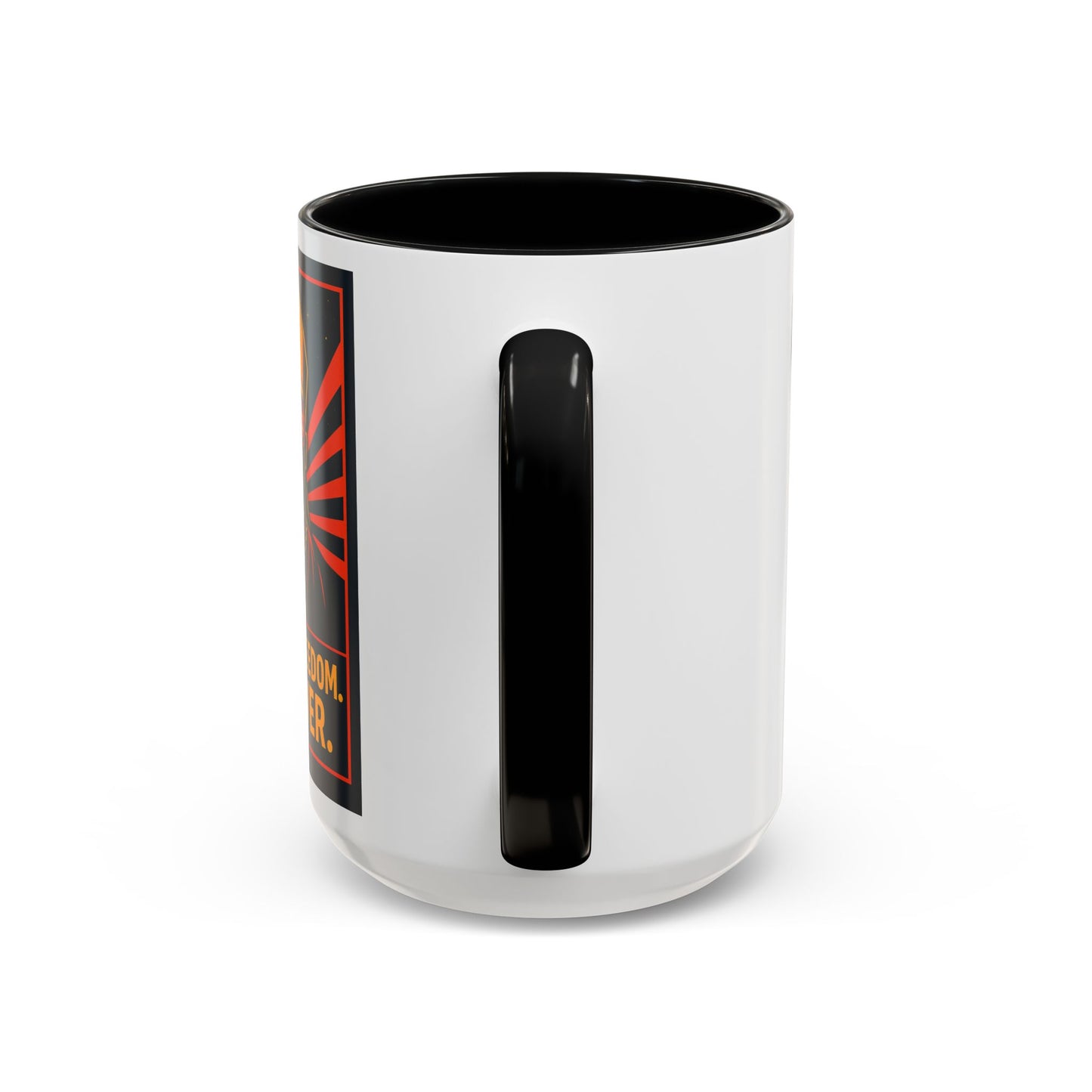 Faith Freedom Forever Coffee Mug - Inspirational Ceramic Cup