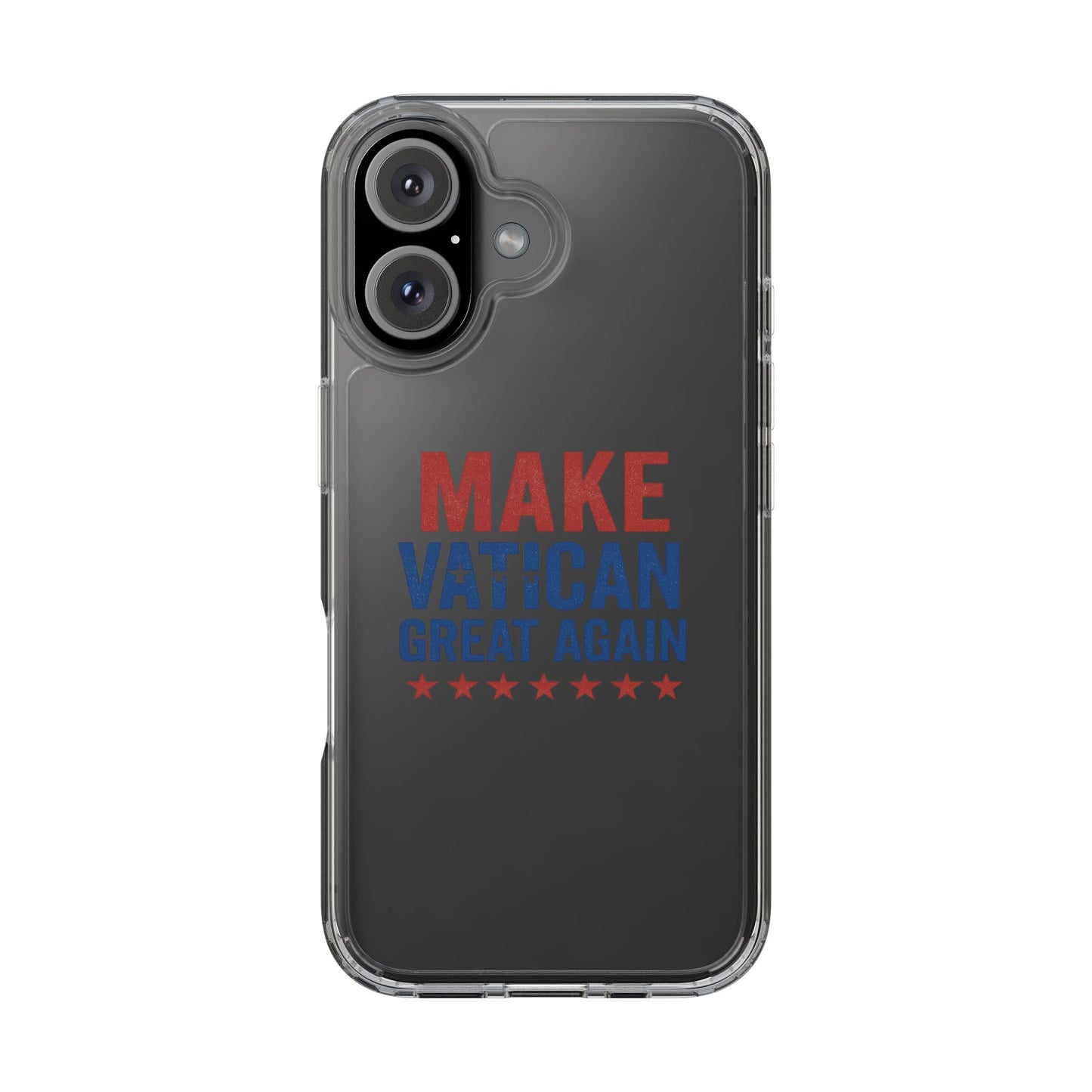 Transparent Phone Case - 'Make Vatican Great Again' Design
