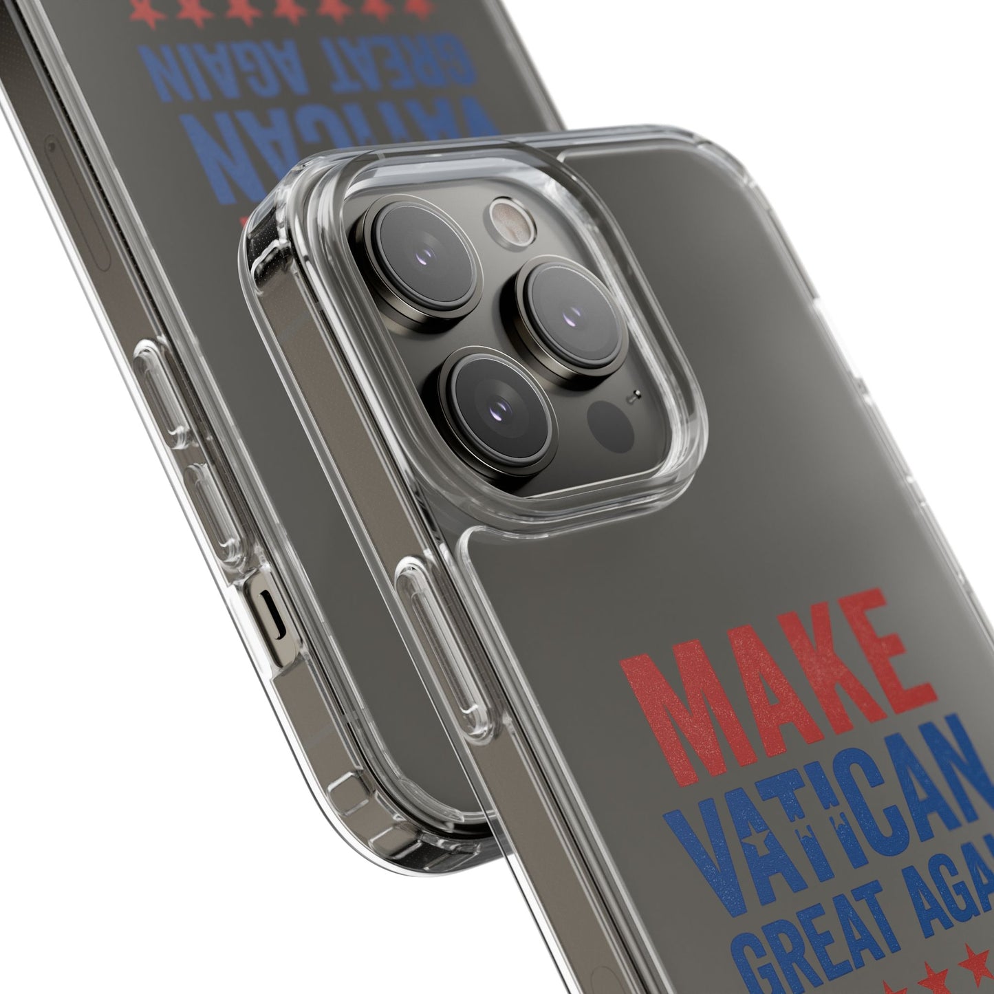 Transparent Phone Case - 'Make Vatican Great Again' Design