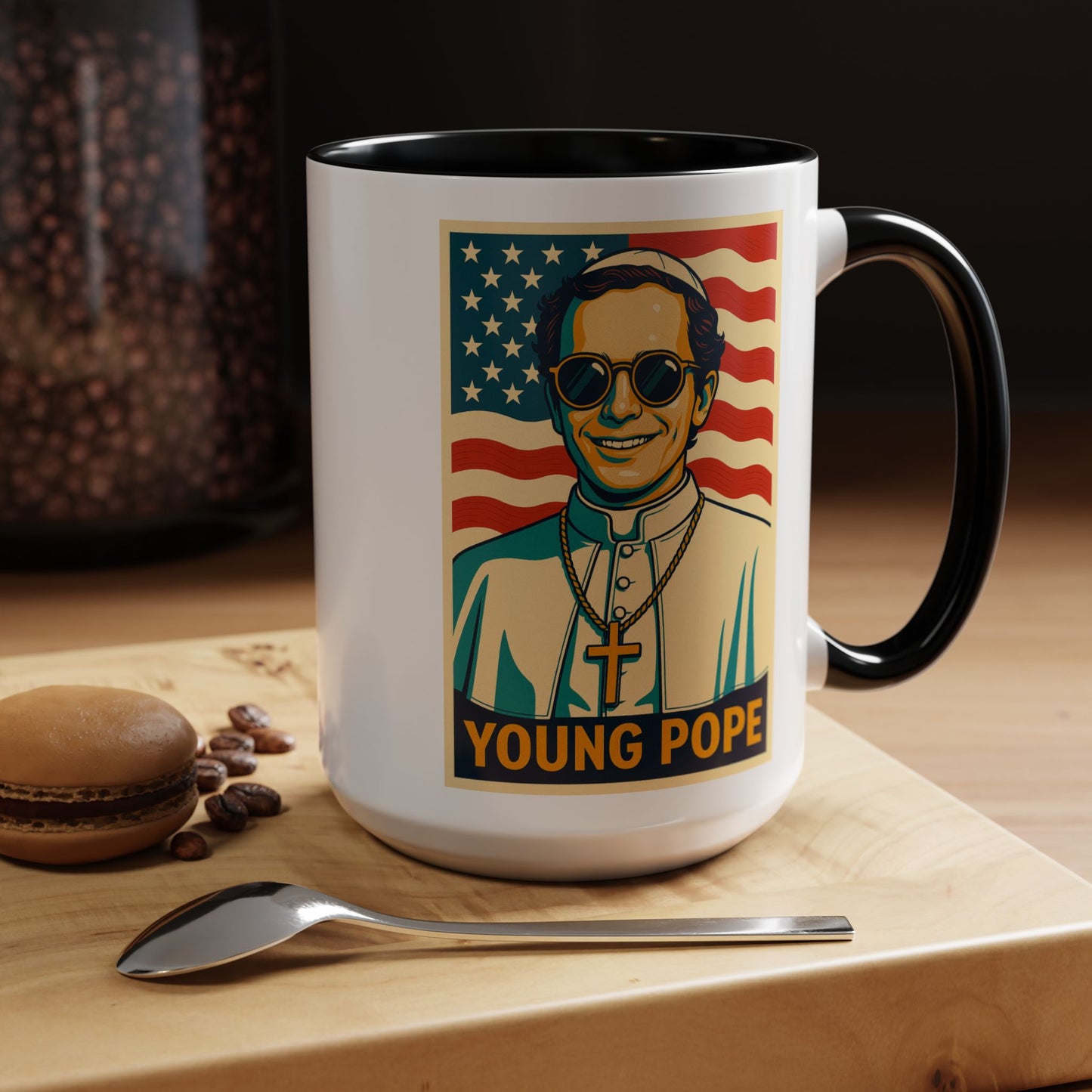 Young Pope 4 Coffee Mug - Inspirational Ceramic Cup