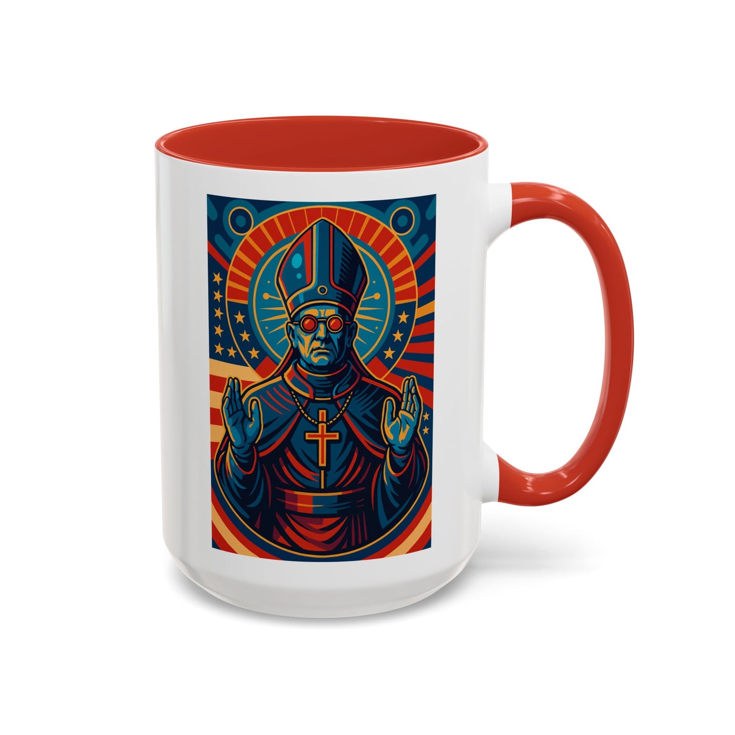 Power Pope Coffee Mug - Inspirational Ceramic Cup