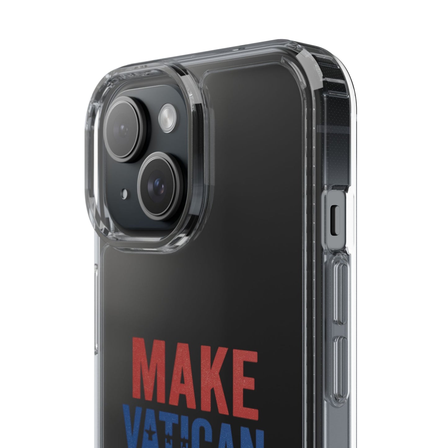 Transparent Phone Case - 'Make Vatican Great Again' Design