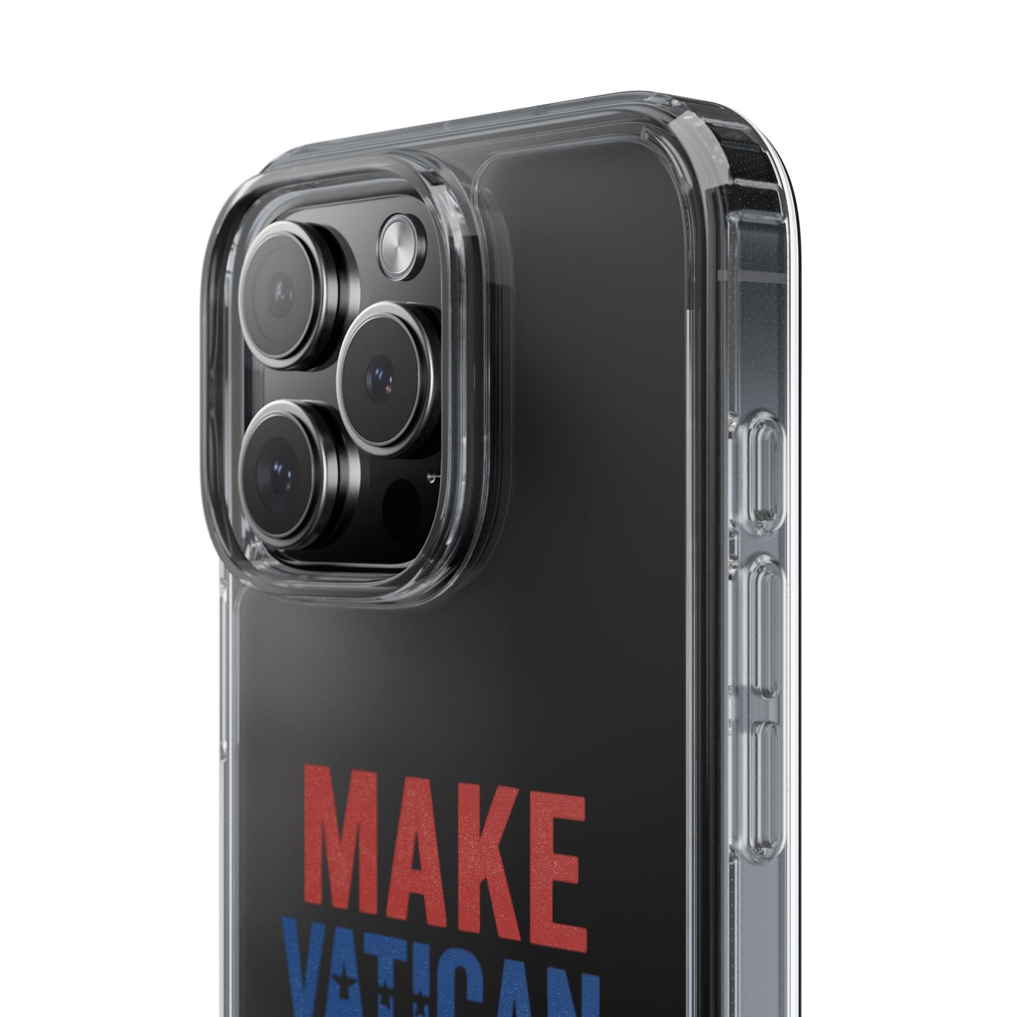 Transparent Phone Case - 'Make Vatican Great Again' Design