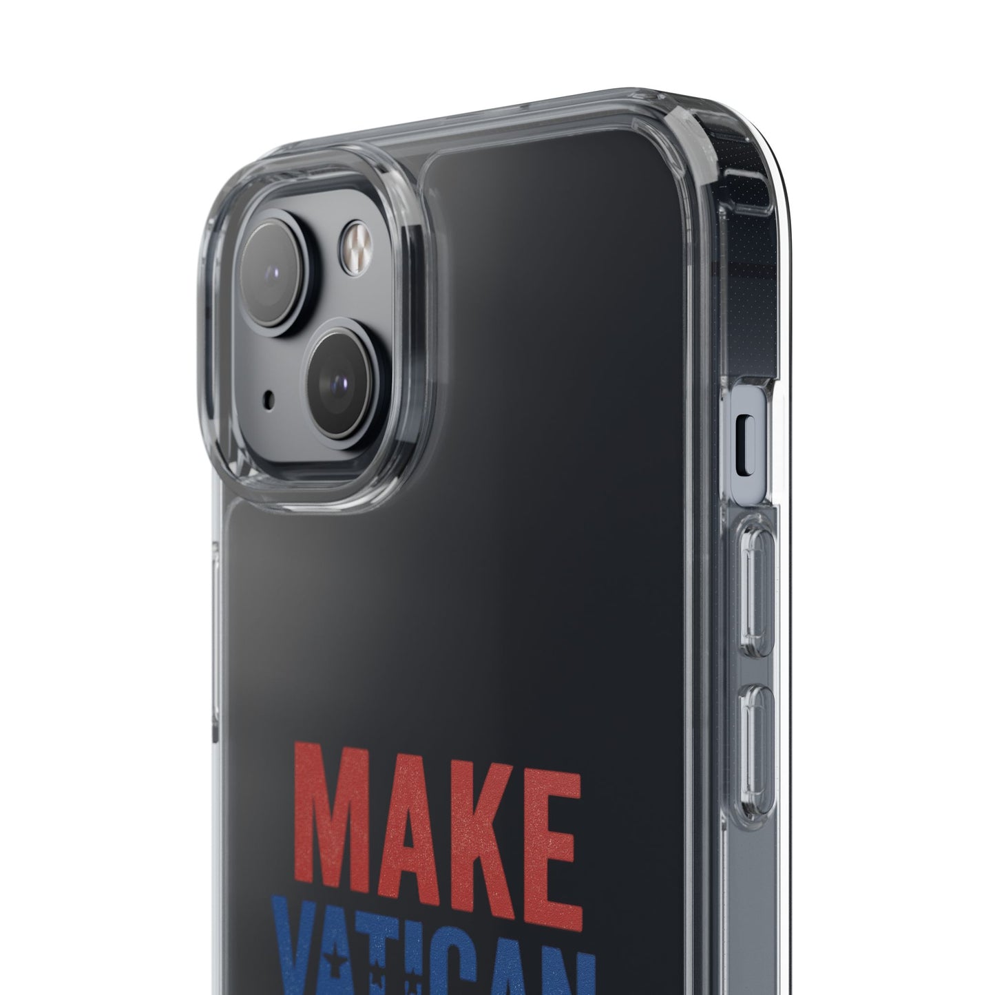 Transparent Phone Case - 'Make Vatican Great Again' Design