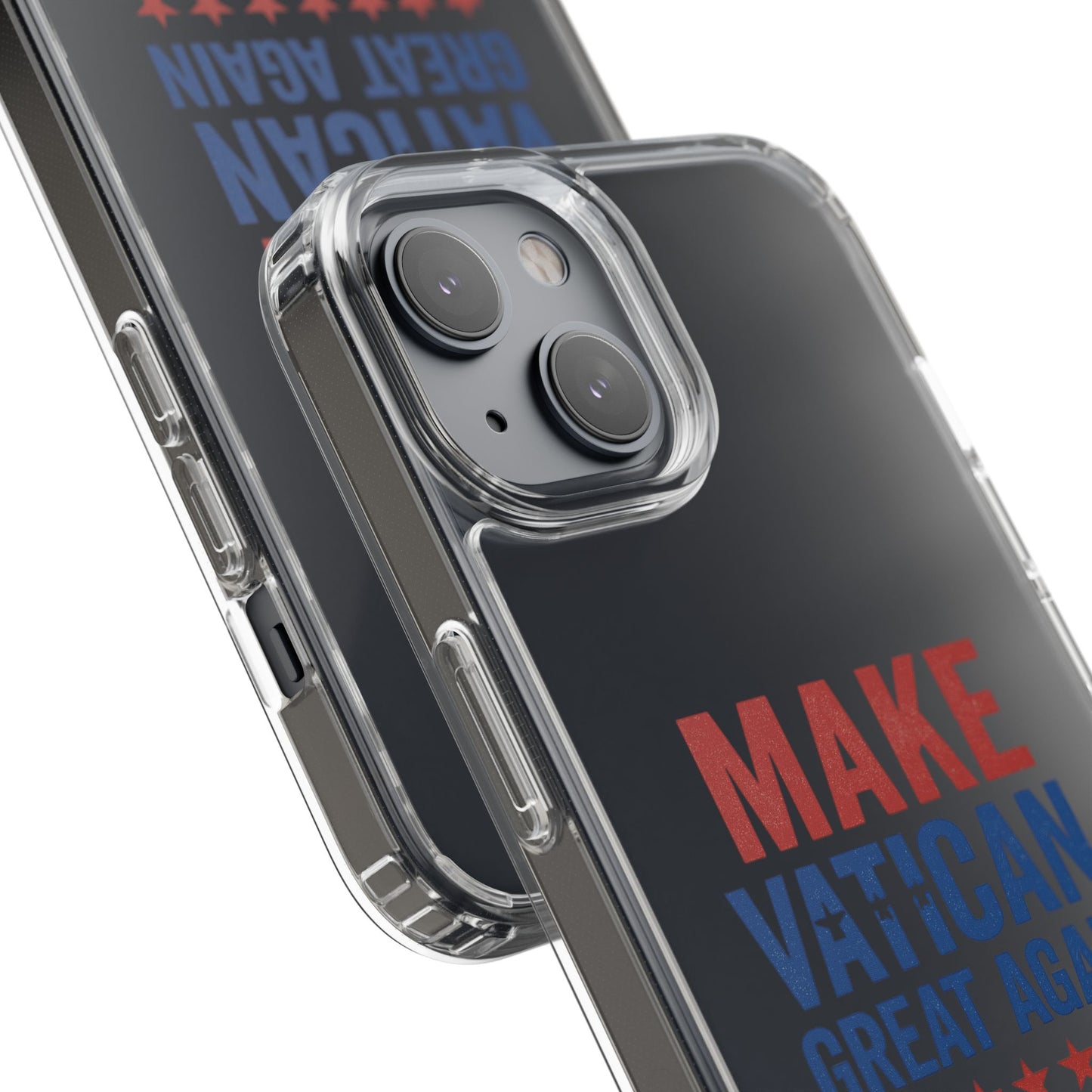 Transparent Phone Case - 'Make Vatican Great Again' Design