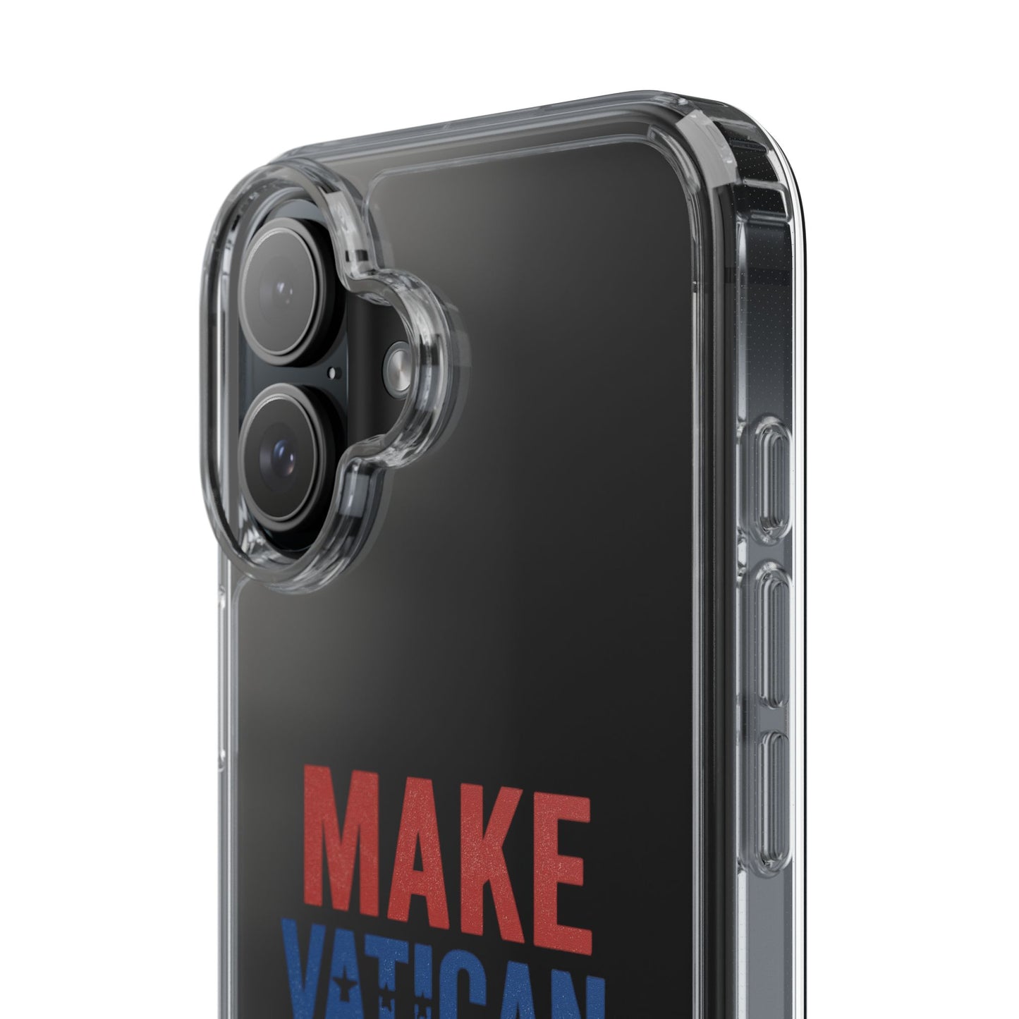 Transparent Phone Case - 'Make Vatican Great Again' Design