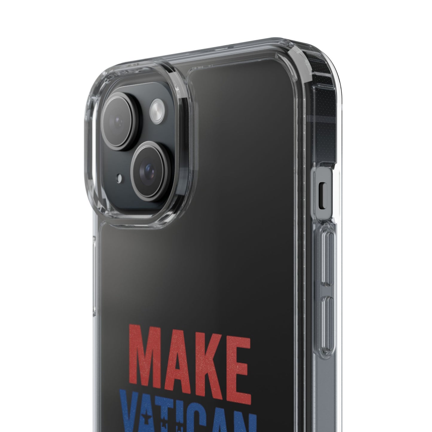 Transparent Phone Case - 'Make Vatican Great Again' Design