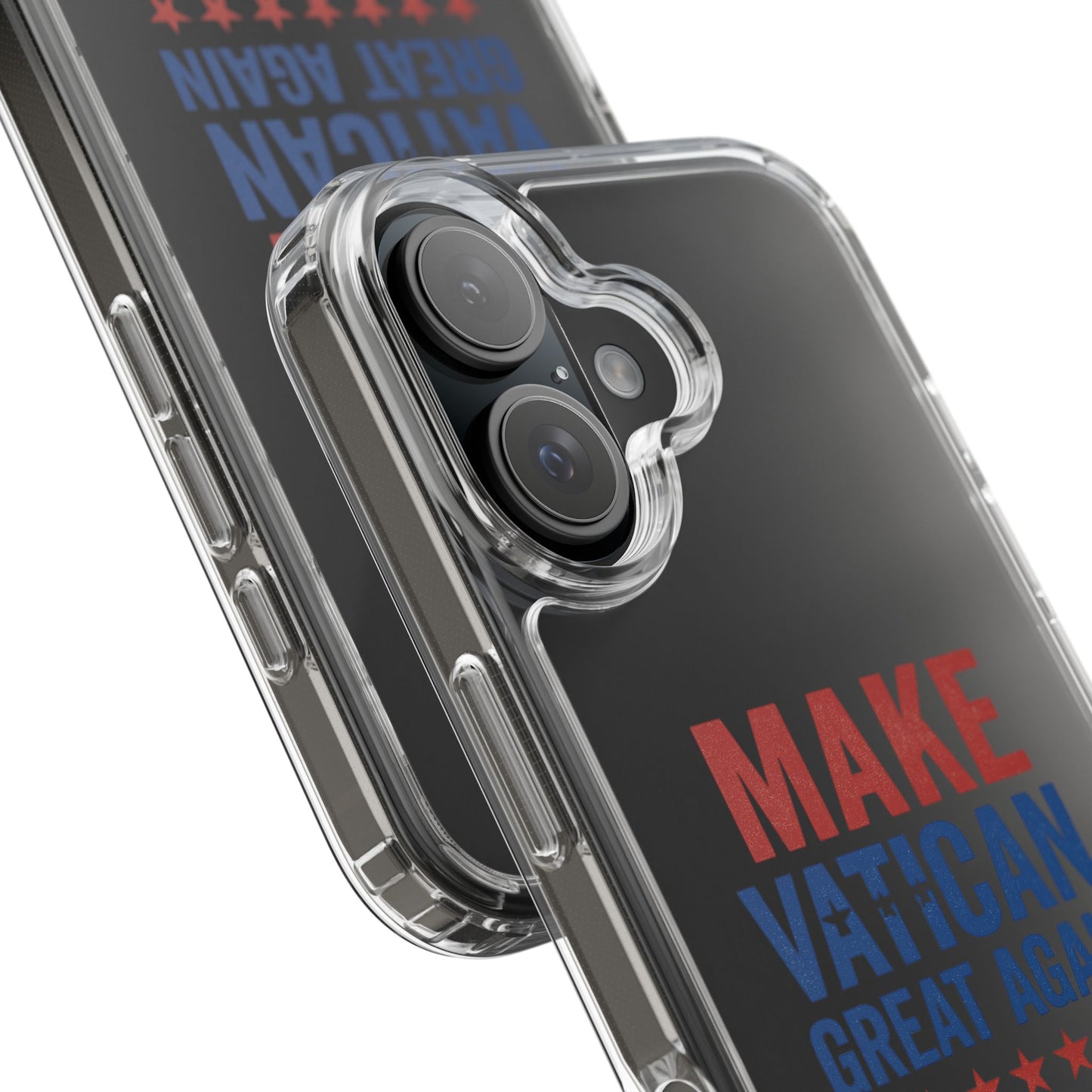 Transparent Phone Case - 'Make Vatican Great Again' Design