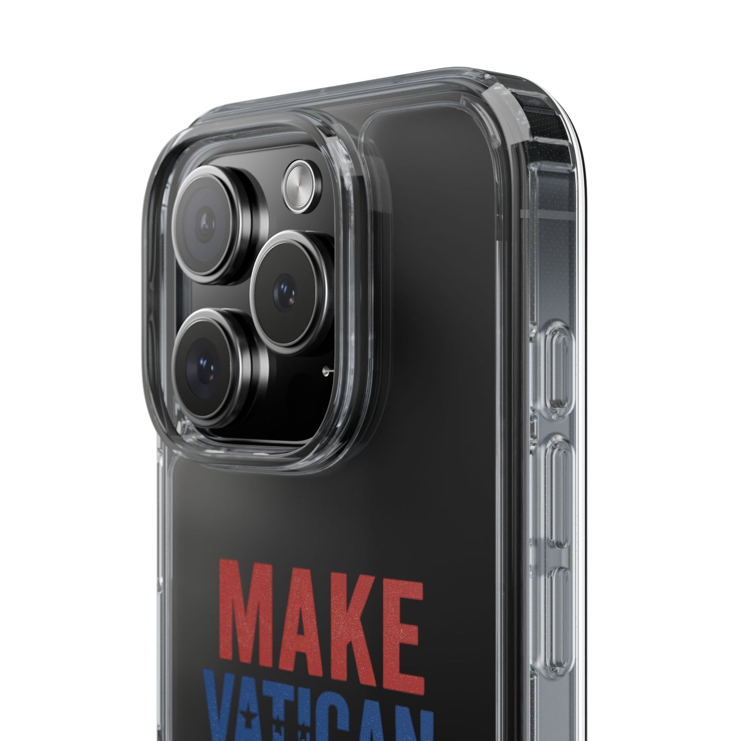 Transparent Phone Case - 'Make Vatican Great Again' Design