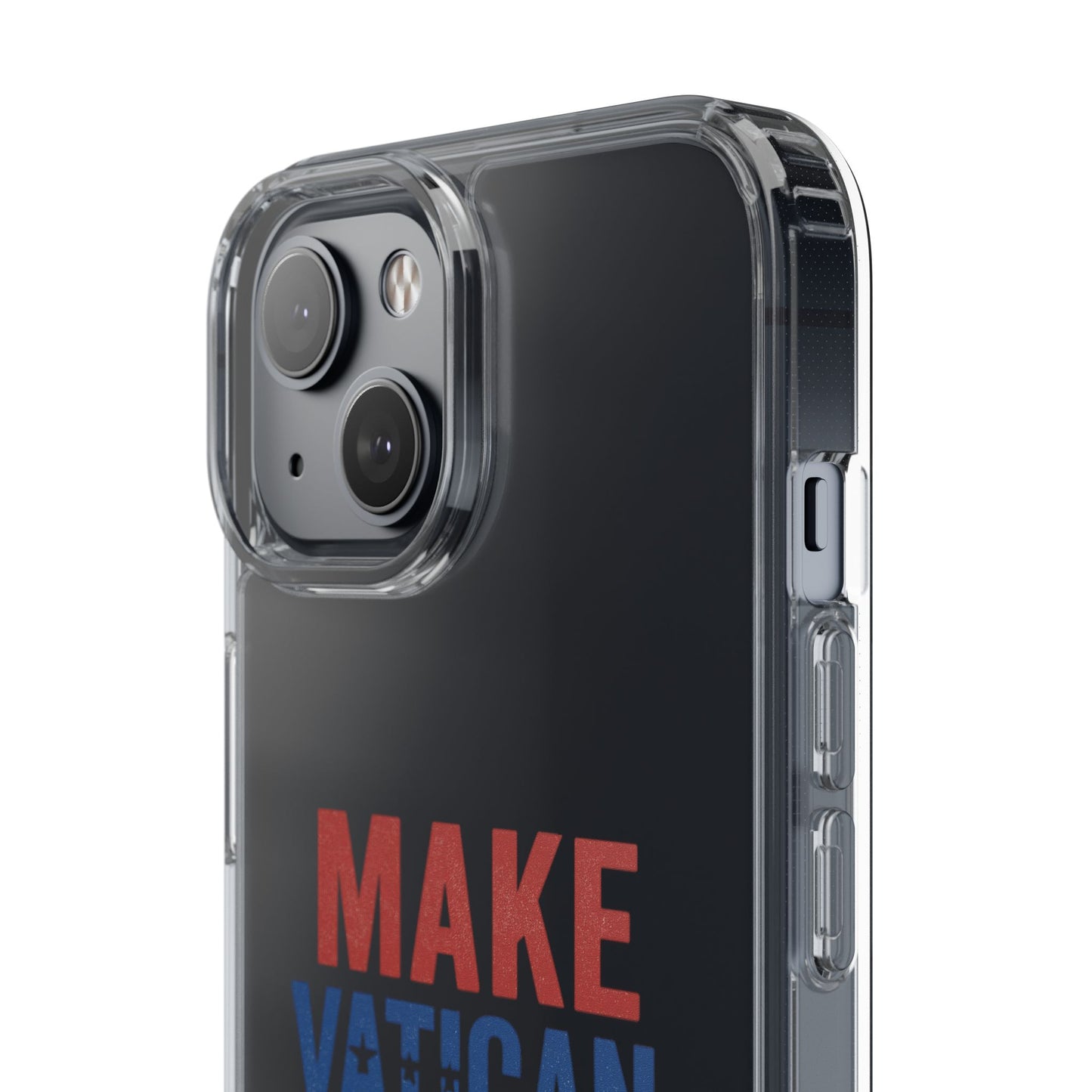 Transparent Phone Case - 'Make Vatican Great Again' Design