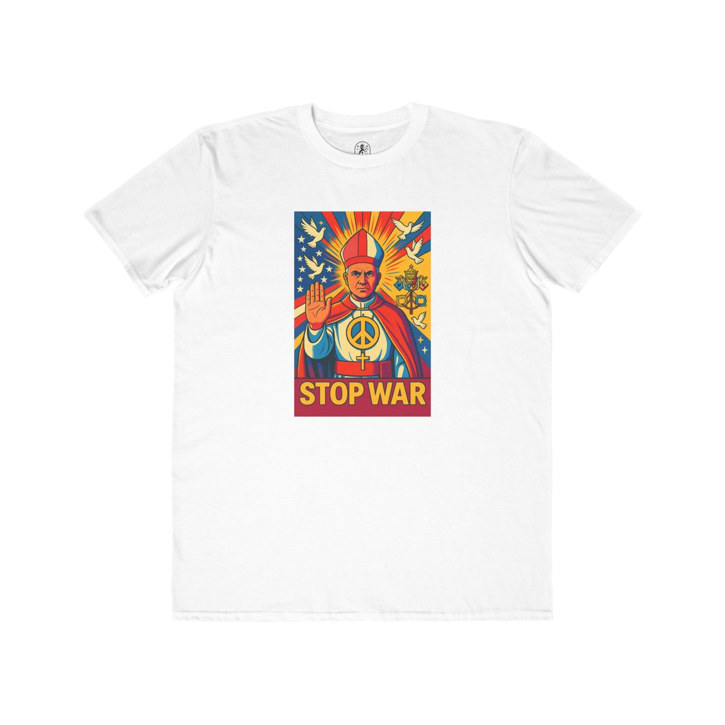 Stop War Men's Fashion Tee, Lightweight Casual Shirt, Inspirational Top, Gift for Him, Graphic T-Shirt