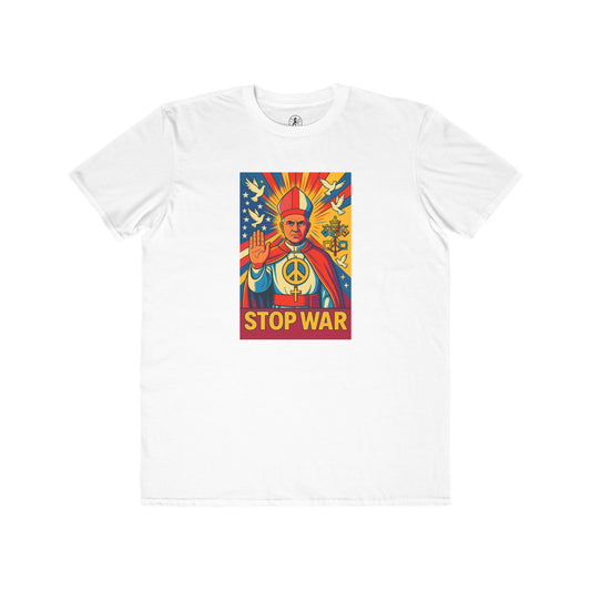 Stop War Men's Fashion Tee, Lightweight Casual Shirt, Inspirational Top, Gift for Him, Graphic T-Shirt