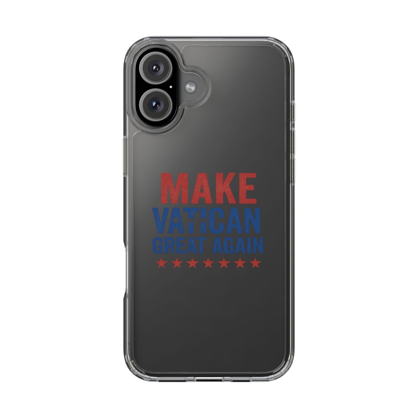 Transparent Phone Case - 'Make Vatican Great Again' Design