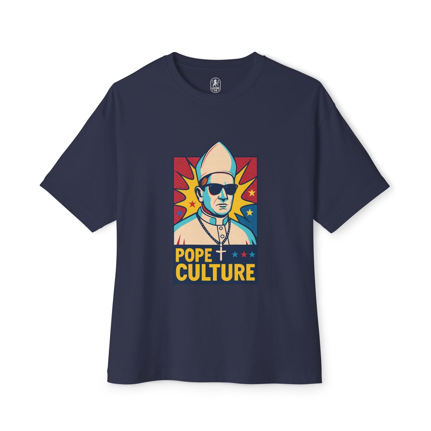 Pope Culture Unisex Oversized Boxy Tee - Bold Graphic Statement Shirt