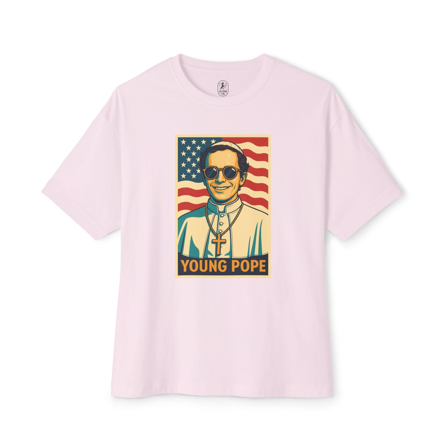 Young Pope 4 Unisex Oversized Boxy Tee - Bold Graphic Statement Shirt